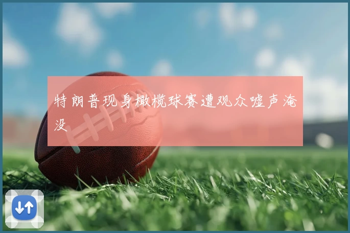 特朗普现身橄榄球赛遭观众嘘声淹没